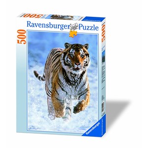 Ravensburger (14475) - "Tiger in the Snow" - 500 pezzi