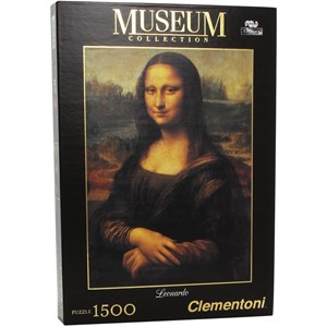 Clementoni (31974) - Leonardo Da Vinci: "Mona Lisa" - 1500 pezzi