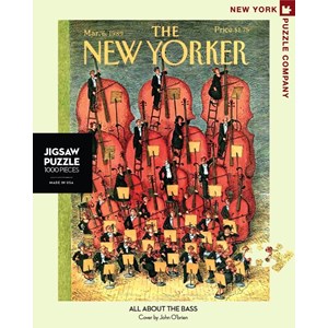 New York Puzzle Co (NPZNY1718) - "All About the Bass" - 500 pezzi