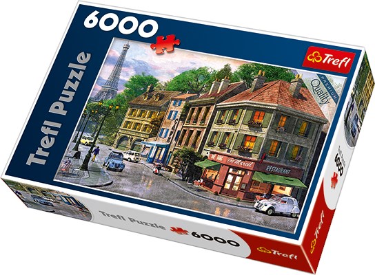 Trefl (65001) - Dominic Davison: "Street of Paris" - 6000 pezzi