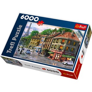 Trefl (65001) - Dominic Davison: "Street of Paris" - 6000 pezzi