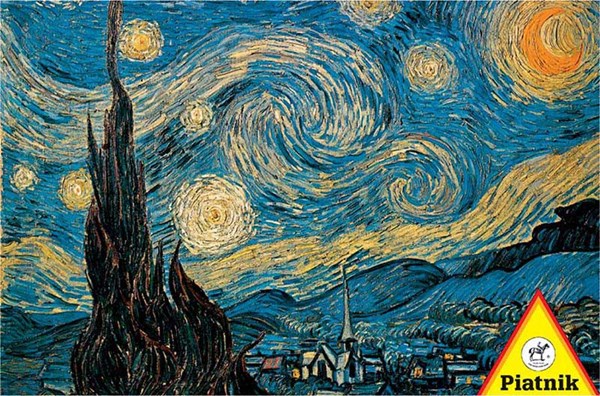 Piatnik (540363) - Vincent van Gogh: "Starry Night" - 1000 pezzi