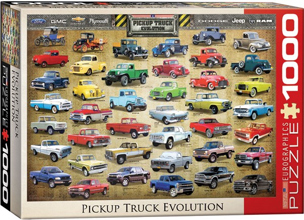 Eurographics (6000-0681) - "Pickup Truck Evolution" - 1000 pezzi