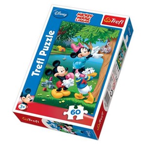 Trefl (17198) - "Mickey and Friends, The bailout of Kitten" - 60 pezzi