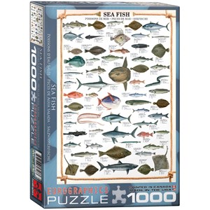 Eurographics (6000-0313) - "Sea Fish" - 1000 pezzi