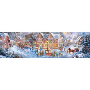 Buffalo Games (14043) - Nicky Boehme: "Christmas Village" - 750 pezzi