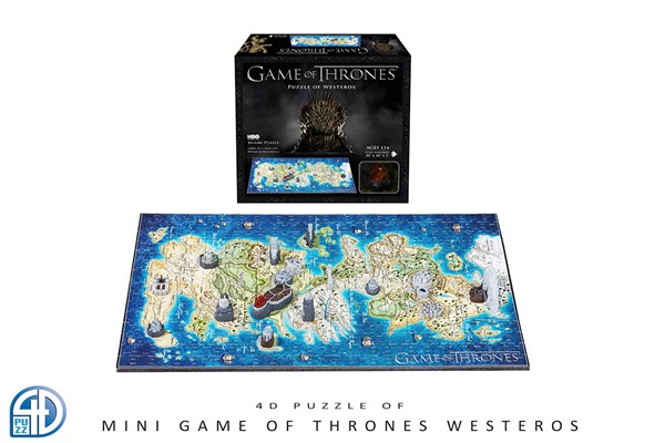 4D Cityscape (51001) - "4D Mini Game of Thrones: Westeros" - 350 pezzi