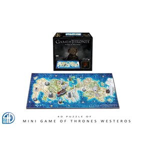4D Cityscape (51001) - "4D Mini Game of Thrones: Westeros" - 350 pezzi