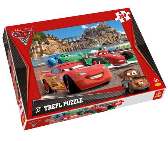 Trefl (13123) - "Cars in Porto Corso" - 260 pezzi
