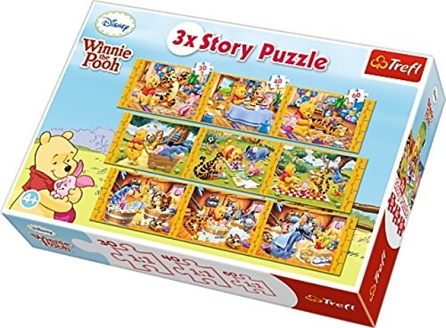 Trefl (90304) - "Winnie the Pooh" - 30 40 60 pezzi