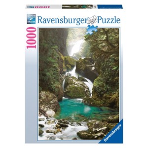 Ravensburger (19050) - "Mackay Falls, New Zealand" - 1000 pezzi