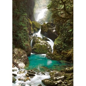 Ravensburger (19050) - "Mackay Falls, New Zealand" - 1000 pezzi