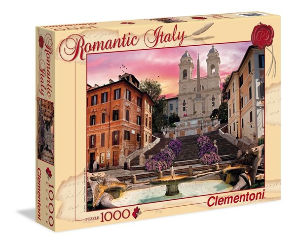 Clementoni (39219) - Dominic Davison: "Romantic Rome" - 1000 pezzi