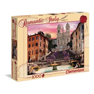Clementoni (39219) - Dominic Davison: "Romantic Rome" - 1000 pezzi