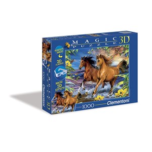 Clementoni (39222) - Howard Robinson: "Romantic Ride" - 1000 pezzi