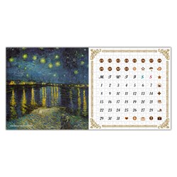 Pintoo (H1474) - Vincent van Gogh: "The Starry Night, Calendar showpiece" - 200 pezzi