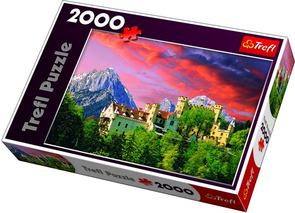 Trefl (270532) - "The Hochenschwangau Castle, Bavaria" - 2000 pezzi