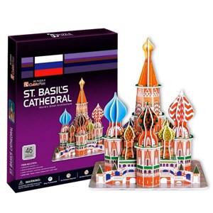 Cubic Fun (C707H) - "Russia, Moscow, St. Basil the Blessed Cathedral" - 47 pezzi