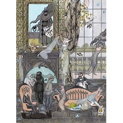 Pomegranate (AA442) - Edward Gorey: "Frawgge Mfrg. Co." - 1000 pezzi