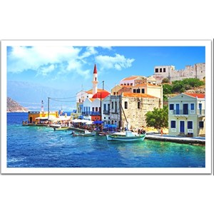 Pintoo (H1240) - "Greece The beautiful bay" - 1000 pezzi