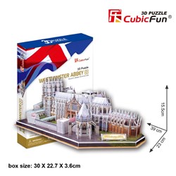 Cubic Fun (MC121H) - "United Kingdom, Westminster Abbey" - 145 pezzi
