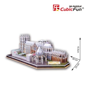 Cubic Fun (MC121H) - "United Kingdom, Westminster Abbey" - 145 pezzi