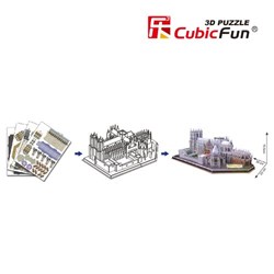 Cubic Fun (MC121H) - "United Kingdom, Westminster Abbey" - 145 pezzi