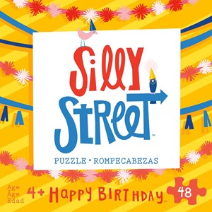 Buffalo Games (39605) - "Happy Birthday (Silly Street)" - 48 pezzi