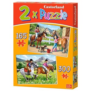 Castorland (B-021079) - "At horse" - 165 300 pezzi