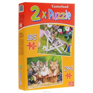 Castorland (B-021116) - "Kittens into the garden" - 165 300 pezzi