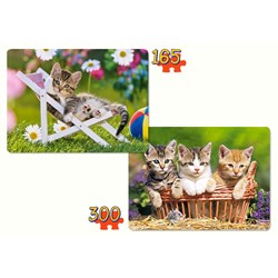 Castorland (B-021116) - "Kittens into the garden" - 165 300 pezzi