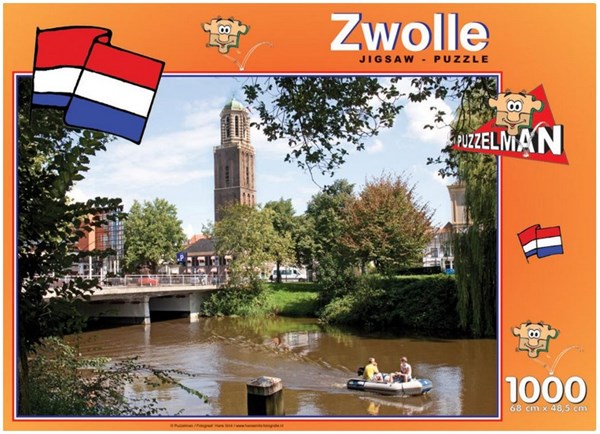 PuzzelMan (438) - "Netherlands, Zwolle" - 1000 pezzi