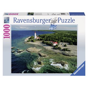 Ravensburger (19152) - "Canada, Lighthouse at the Bruce Peninsula" - 1000 pezzi