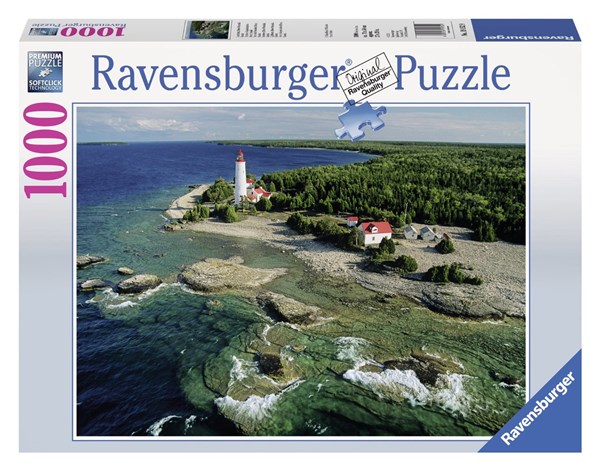 Ravensburger (19152) - "Canada, Lighthouse at the Bruce Peninsula" - 1000 pezzi