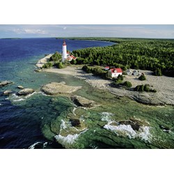 Ravensburger (19152) - "Canada, Lighthouse at the Bruce Peninsula" - 1000 pezzi