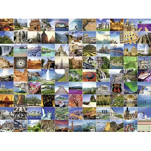 Ravensburger (16319) - "99 Beautiful Places of the World" - 1500 pezzi