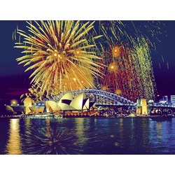 Ravensburger (16622) - "Fireworks on Sydney, Australia" - 2000 pezzi