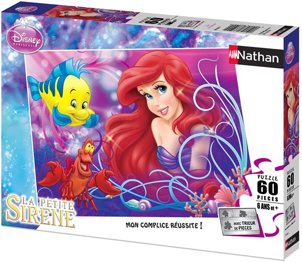 Nathan (86634) - "Ariel, pretty little Mermaid" - 60 pezzi