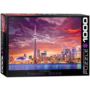 Eurographics (6000-0738) - "Toronto - Skyline" - 1000 pezzi