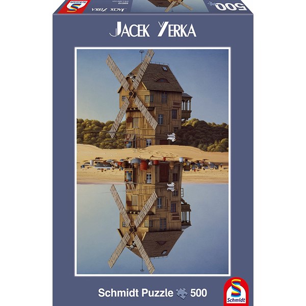 Schmidt Spiele (59510) - Jacek Yerka: "Reflection" - 500 pezzi