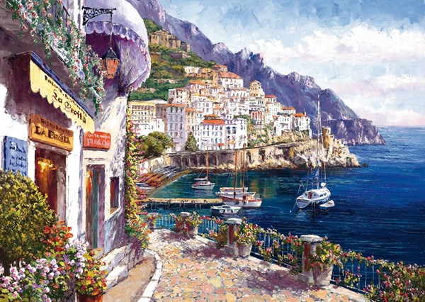 Schmidt Spiele (59271) - Sam Park: "Italy, Afternoon in Amalfi" - 2000 pezzi