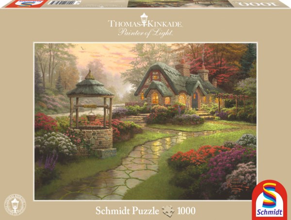 Schmidt Spiele (58463) - Thomas Kinkade: "Home to the well" - 1000 pezzi