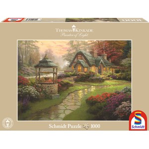 Schmidt Spiele (58463) - Thomas Kinkade: "Home to the well" - 1000 pezzi