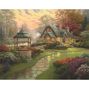 Schmidt Spiele (58463) - Thomas Kinkade: "Home to the well" - 1000 pezzi
