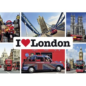 Schmidt Spiele (59283) - "I love London" - 1000 pezzi