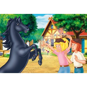 Schmidt Spiele (56078) - "The wild stallion" - 100 pezzi
