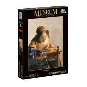 Clementoni (39265) - Johannes Vermeer: "The Lacemaker" - 1000 pezzi