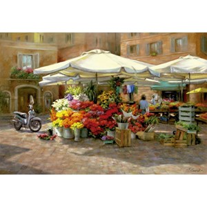 Educa (16010) - "Flower Market" - 1500 pezzi
