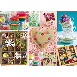 Ravensburger (19369) - "Flowers and colors" - 1000 pezzi