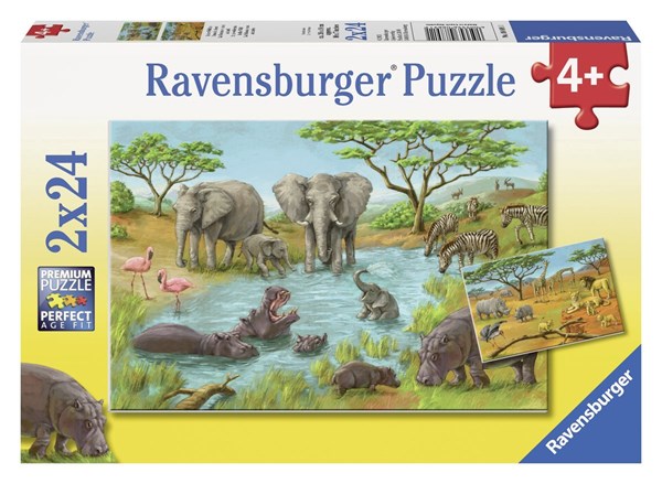 Ravensburger (08891) - "Savannah" - 24 pezzi